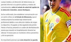 الاتحاد الكولومبي يطمئن الجماهير: تحسن حالة خاميس رودريغيز بعد وعكة صحية